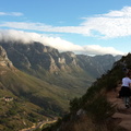 Beautiful views of Table Mountain on the way up