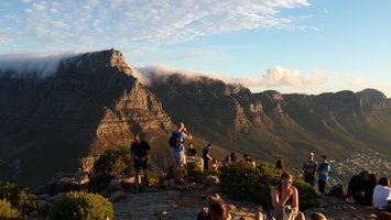 View at the top of Lions Head