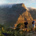 Panorama view of Table Mountain from Lion's Head_180