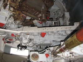 HMS Belfast - Inside Big Guns on Starboard Side