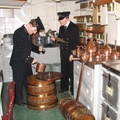 HMS Belfast  - Dispensing the Rum Ration