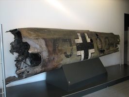Rudolph Hess's Plane Wreckage, Imperial War Museum, London, England