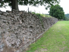 Old Roman Wall at Roman Ampitheatre, Caerleon, Wales