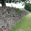 Old Roman Wall at Roman Ampitheatre, Caerleon, Wales