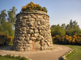 Monument at Culloden Battlefield, Scotland