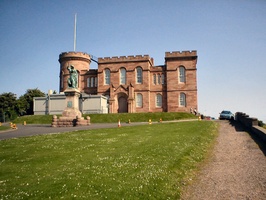 Victorian Castle at Inverness, Scotland