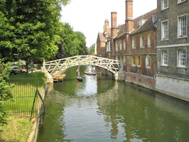 Mathematical Bridge at Cambridge, England