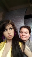 Chantel with Amy Winehouse