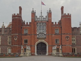 Hampton Court Palace entrance