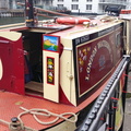 The river boat that took us from Camden Town to the London Zoo