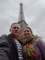 Us at the Eiffel Tower