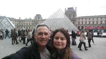 Us at the Louvre