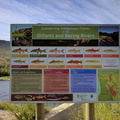 Conservation sign at Kromrivier
