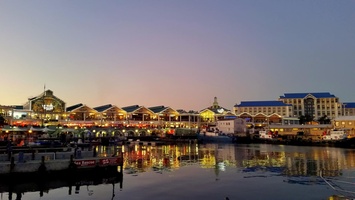 Cape Town V&A Waterfront at sunset
