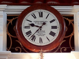 Inside the NG Church at Sutherland - Clock