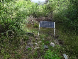 Solar power for the houses in the Nature Reserve