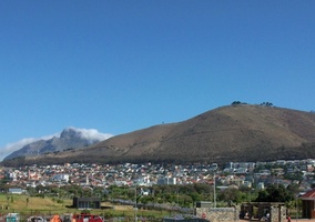 Green Point Park in foreground and Signal Hill in the background