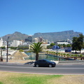 Stunning views of Table Mountain from the top deck