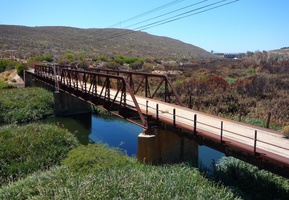 Old Road Bridge before Clanwilliam with dam wall in far background