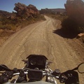 Riding into the Cederberg Mountains... not ABS etc warning lights on dash