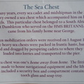 SA Navy Museum Simon's Town - Sea Chest