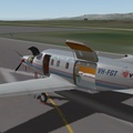 Pilatus PC-12 in Flying Doctor livery with medical interior