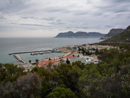 View over Kalk Bay harbour