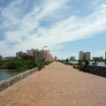 Green Point Park - walkway leading towards Moulle Point Lighthouse in the distance