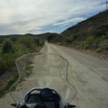 Gravel road on way to Montagu