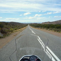 Riding on Route 62 in South Africa