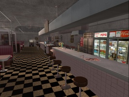The Mother Road in Second Life - Inside The Mother Road Diner