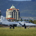 Ysterplaat Air Show - Gripen landing