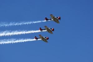 Air Show at Ysterplaat - Harvards