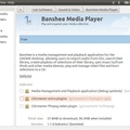 Ubuntu 10.10 Netbook Edition - Ubuntu Software Center application information and one click install
