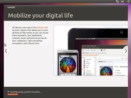 Ubuntu 10.10 Installation - Showing Mobile Syncing