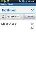 Google Translate app on Android phone