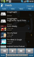 SnoggDoggler podcast player for Android phone