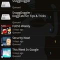 SnoggDoggler podcast player for Android phone