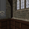 Harry Potter in Second Life - Hogwarts Banner in the School