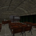 Harry Potter in Second Life - Defence Against the Dark Arts classroom in Hogwarts School
