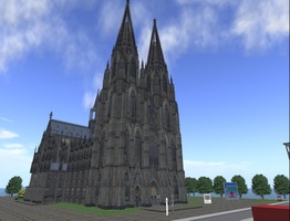 Cologne Cathedral in Second Life