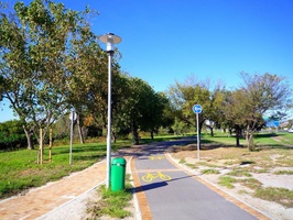 Pedestrian and Cyclists' paths