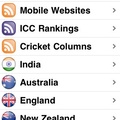 iCricket on the iPhone