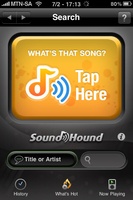 SoundHound on iPhone