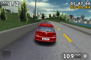 VW Polo racing on the iPhone