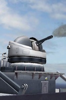 Battleship on iPhone - Round being fired