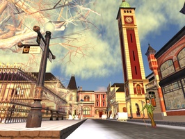 Victoriana Region in Second Life
