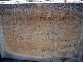 Foundation Stone of the Hely-Hutchinson Reservoir
