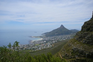 View over Camps Bay from Pipe Track