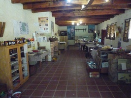 Inside the "office" at Kromrivier